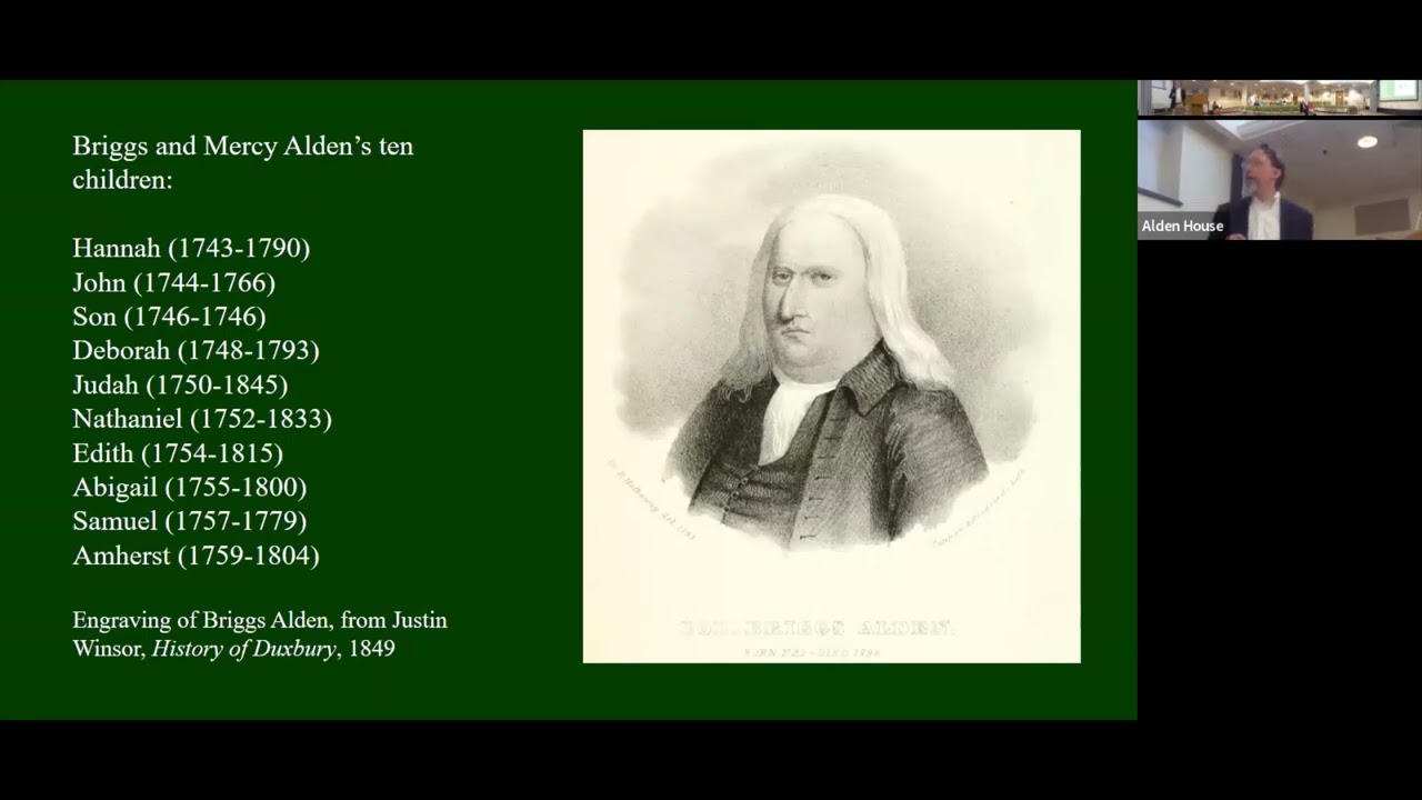 Major Judah Alden,  A Revolutionary Portrait