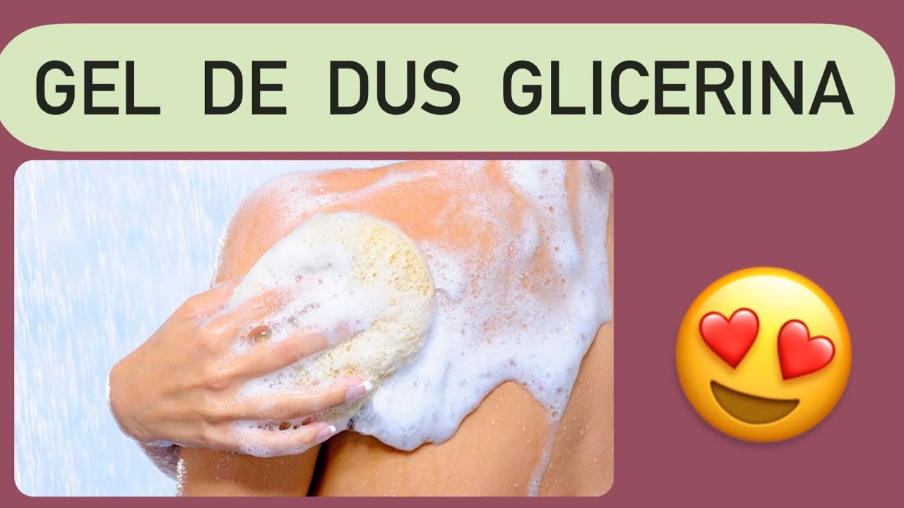 Cum faci GEL DE DUS din sapun cu glicerina