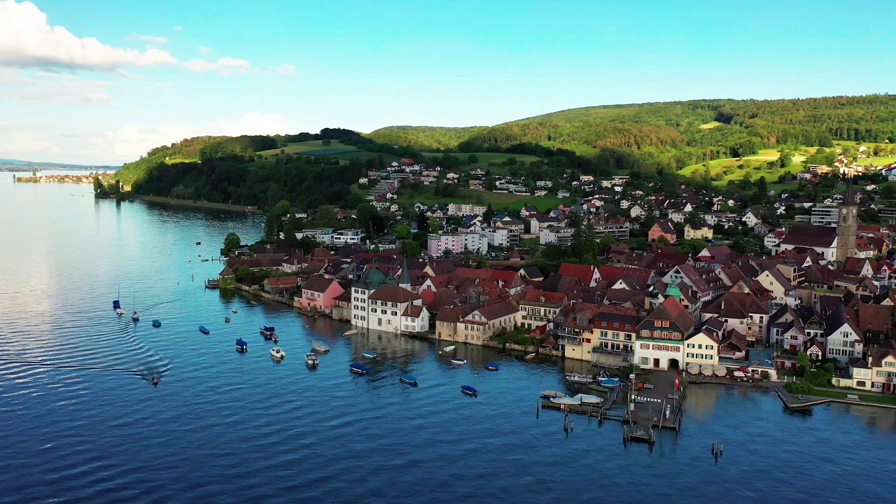 Steckborn am Bodensee (4K, DJI Mavic 2 Pro)