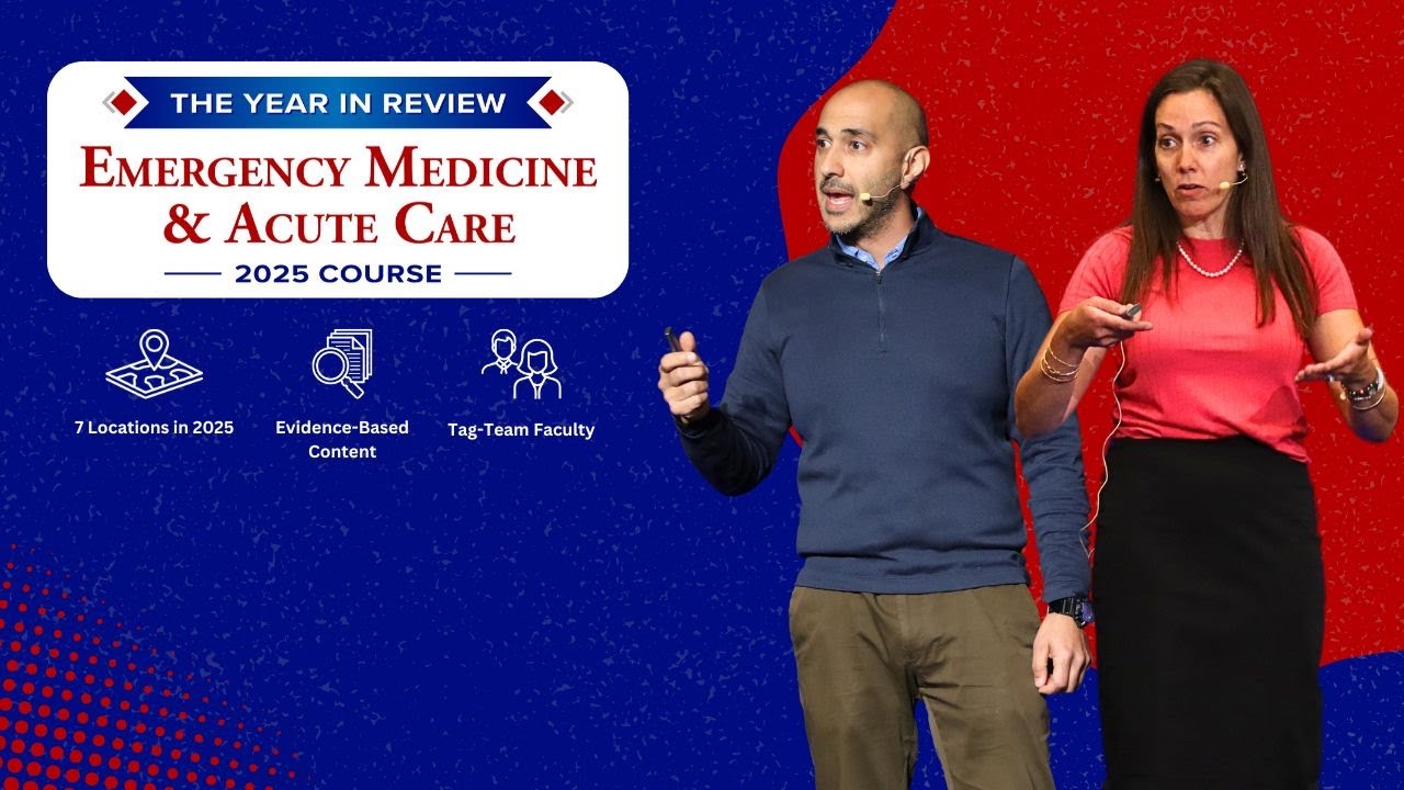 Get your EM CME in Maui, Vail, NYC, Key West, and more!