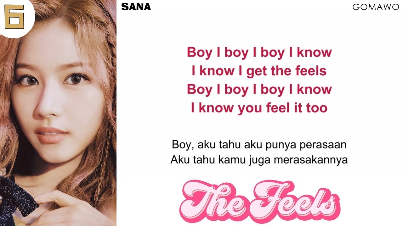 TWICE - The Feels EASY LYRICS/INDO SUB by GOMAWO