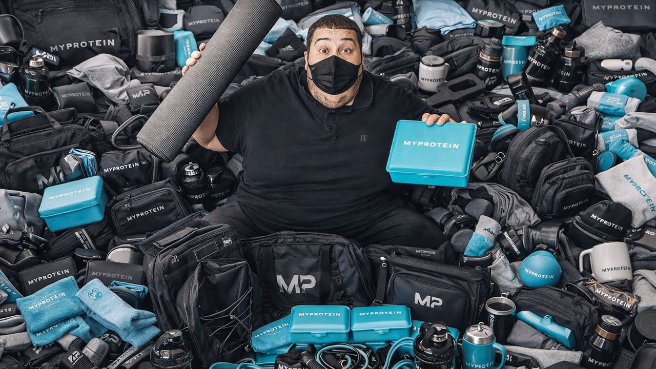 JE RE&Ccedil;OIS UN MAXI COLIS DE MON SPONSOR MYPROTEIN !