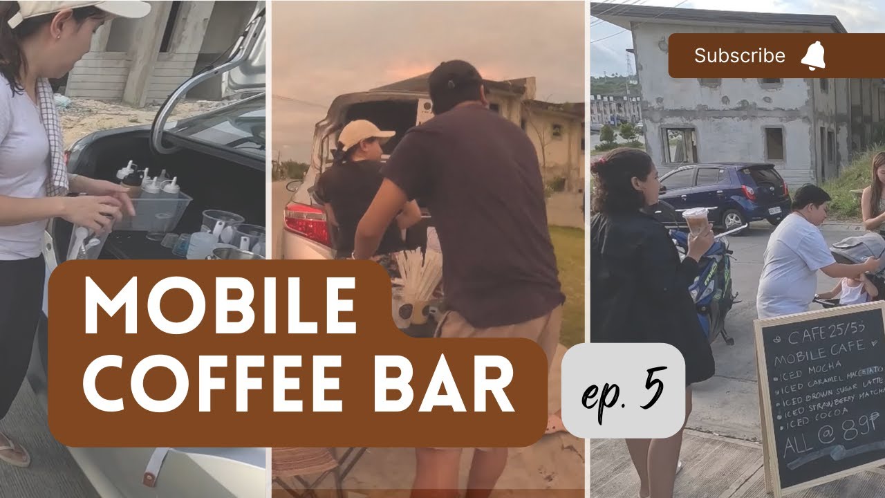 [ep 5] starting a cafe business | from garage cafe to mobile cafe | everything is figureoutable