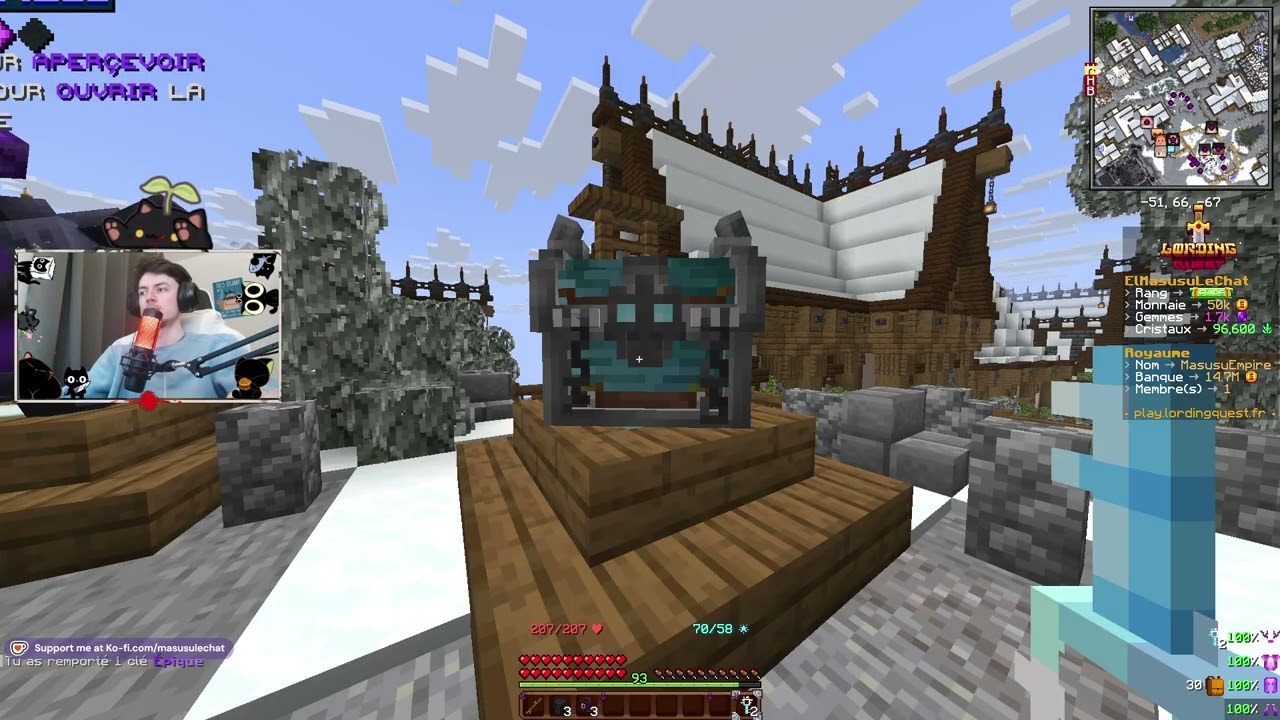 ENFIN JE CONSTRUIT MA MAISON ET AVANCE SUR L'ÎLE DU MILIEU | Rediffusion de Twitch |