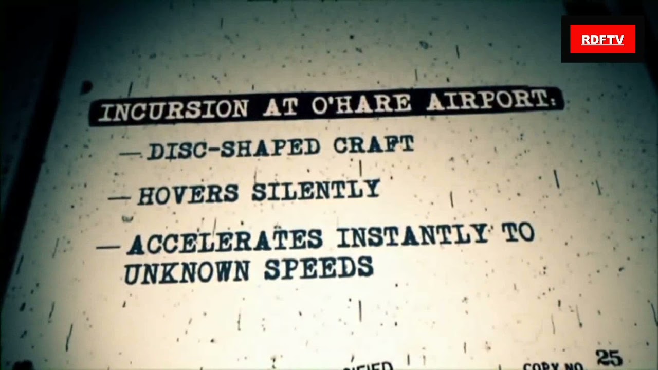 UFO O'Hare Airport Secret Access