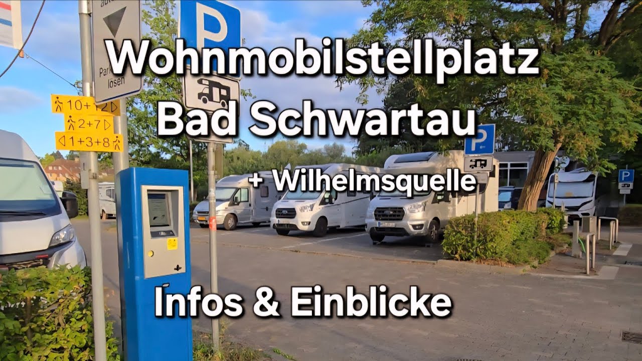  Bad Schwartau Wohnmobilstellplatz 2025 🚐 Stellplatz-Infos, Hundeauslauf, Kurpark und Quelle