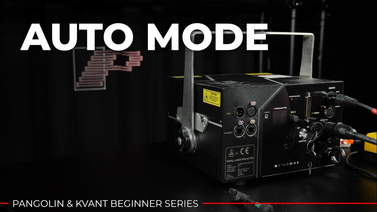 How To Setup Your Laser in Auto Mode | Pangolin and Kvant Lasers