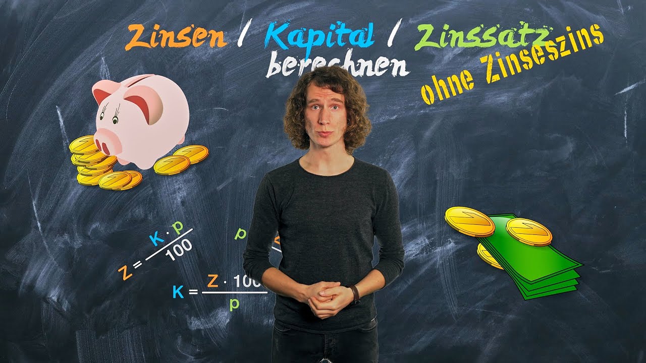 Zinsen berechnen - einfach erklärt | ohne Zinseszins
