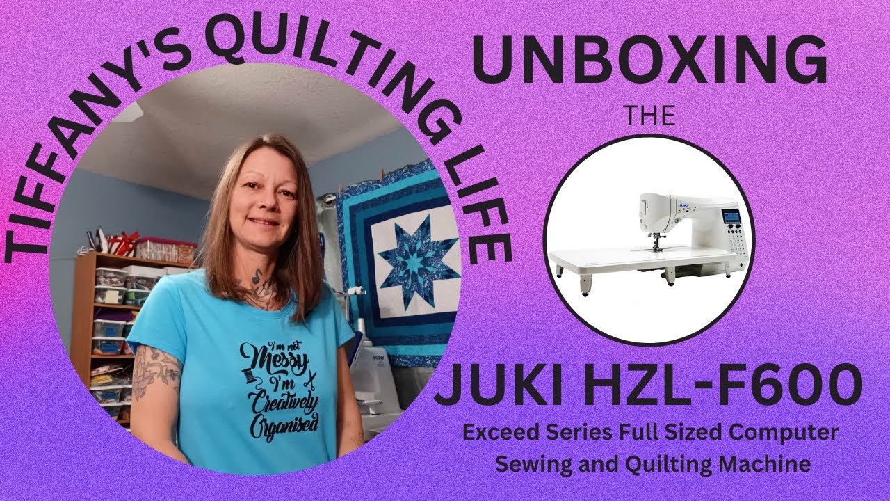 Unboxing/Initial Review of the Juki HZL-F600 Sewing and Quilting Machine