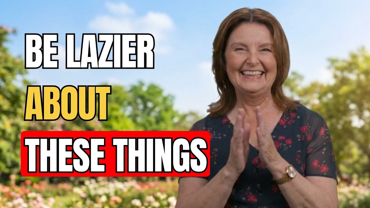 7 Things God Says You Should Be “Lazier” About in Old Age to Live a Happier Life