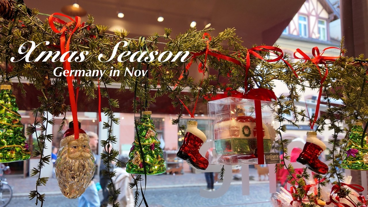 11月のドイツはもうクリスマス一色🎄｜ドイツVlog