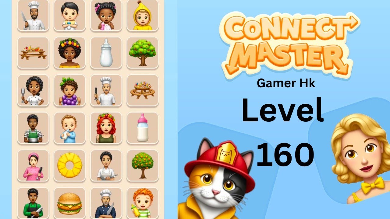 Connect Master level 160 hard level Walkthrough Solution 