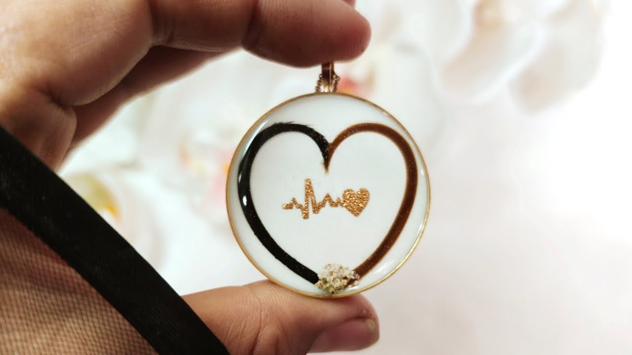 Heart Hair Necklace ❤️ Mother & Daughter Handmade