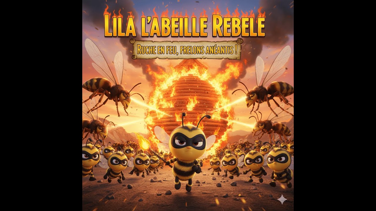 LILA L'ABEILLE REBELLE : RUCHE EN FEU, FRELONS ANÉANTIS !