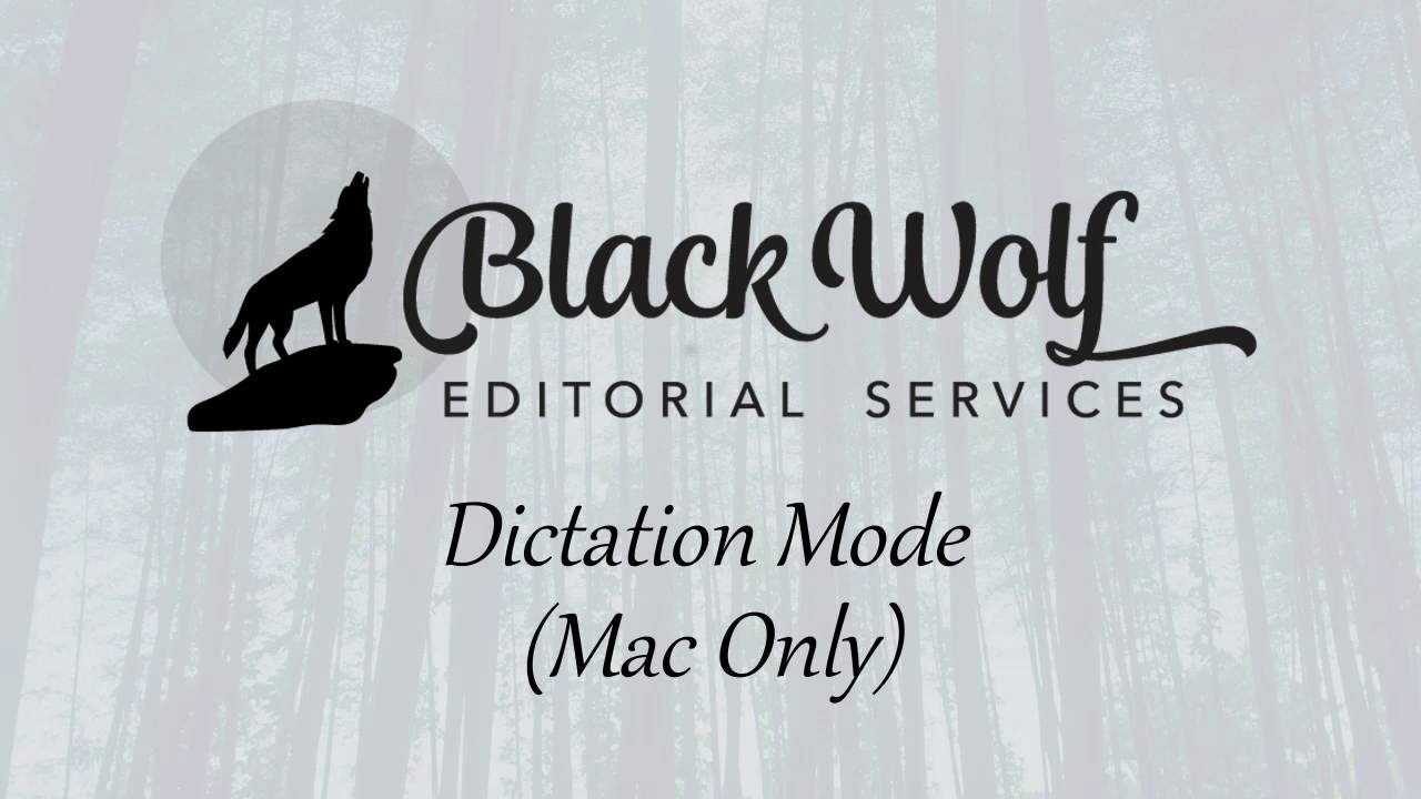 Tips and Tricks for Scrivener E9: Dictation (Mac Only)