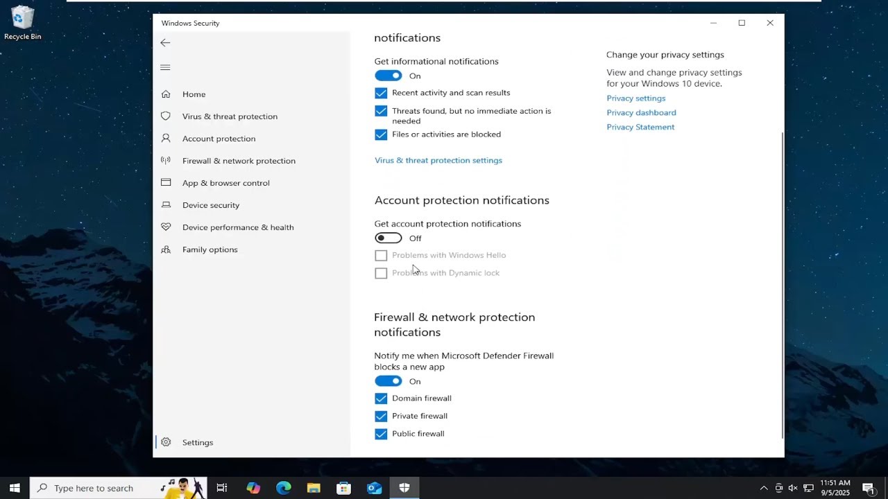 How To Turn on Windows Defender Account Protection Notifications on Windows 10 [Guide]