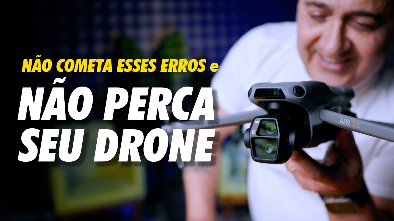 NÃO cometa esses ERROS para NÃO PERDER SEU DRONE! E isso vale também para o EXPERTS!!!