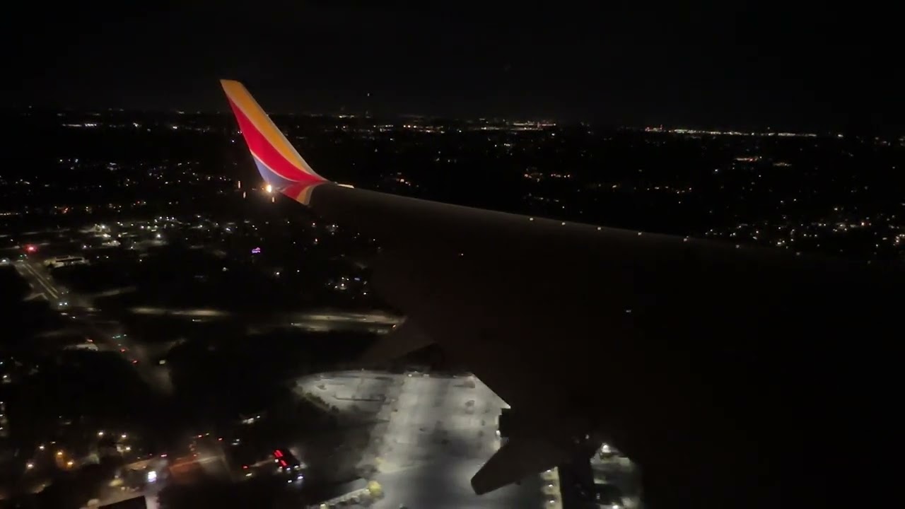 4K | Baltimore Arrival | WN503 | MCO - BWI | B737 | N480WN