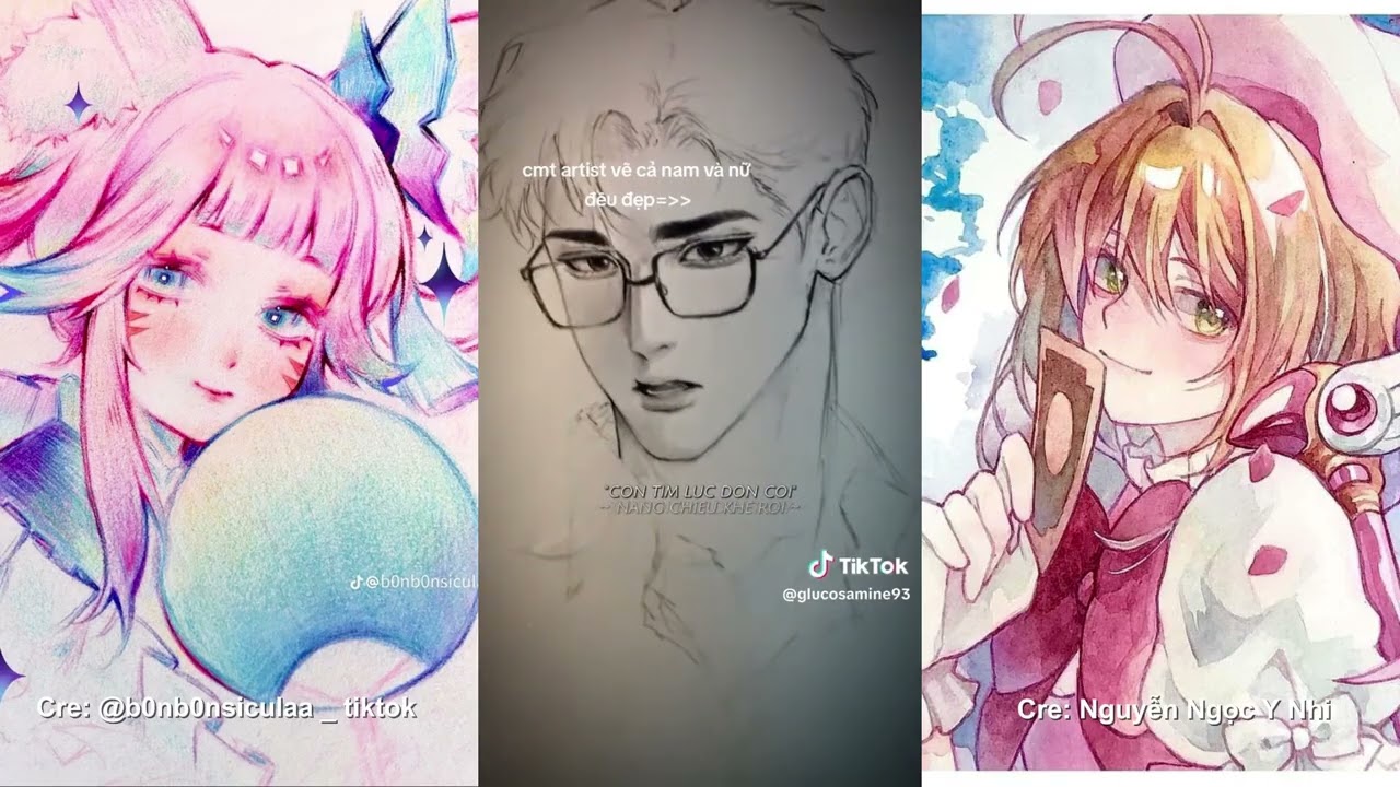 || Tổng hợp tiktok tranh vẽ của artist Việt Nam✨ • By edit: 🌷 ෆ Lyli Alice ෆ 🌷