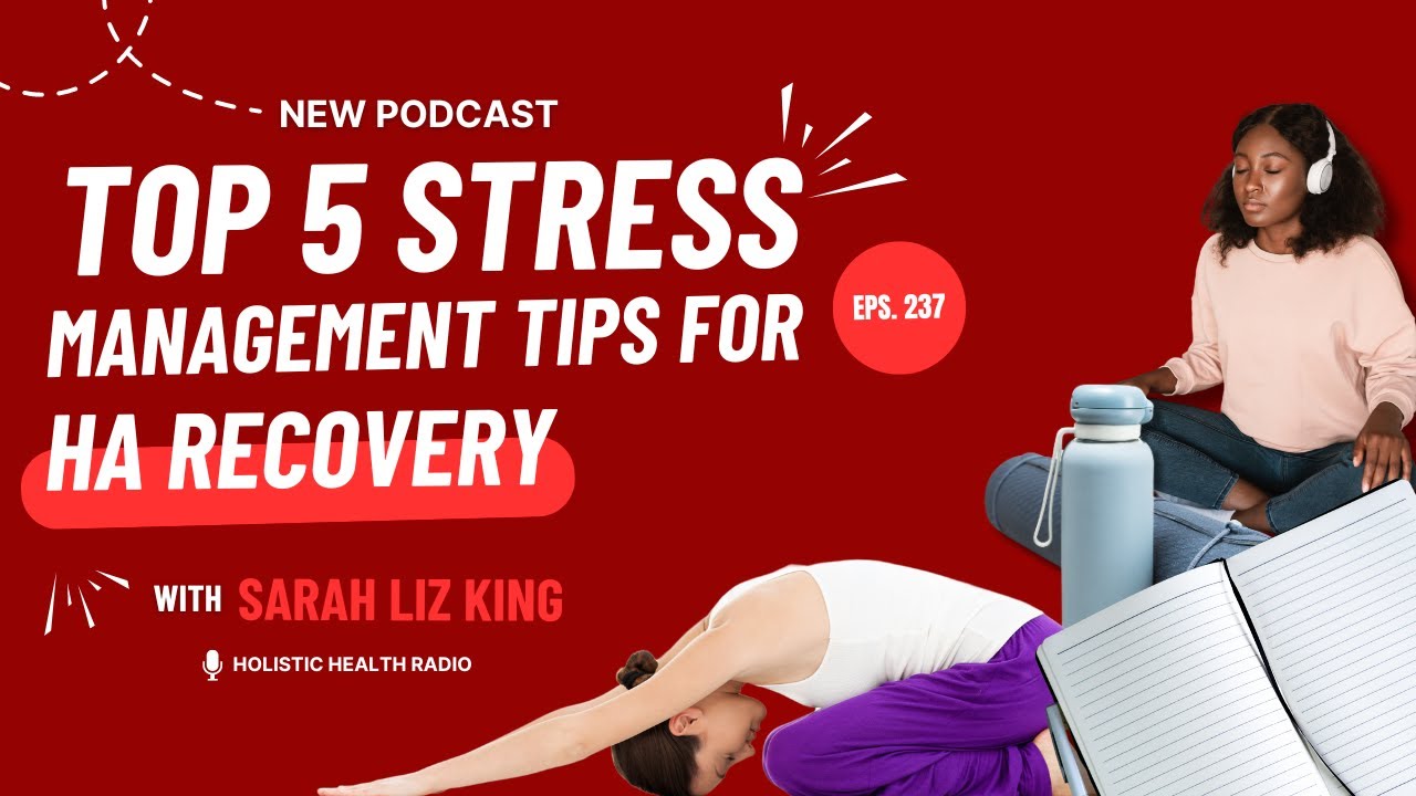 🌟 Top 5 Stress Management Tips for Hypothalamic Amenorrhea Recovery | Holistic Health Radio 🌟