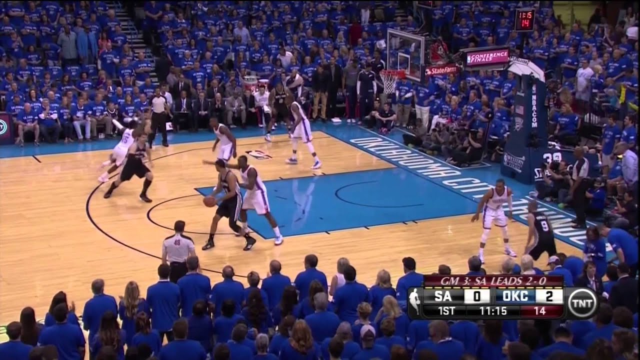 Serge Ibaka Saves The Day: Spurs At Thunder Game 3 Western Conference Finals