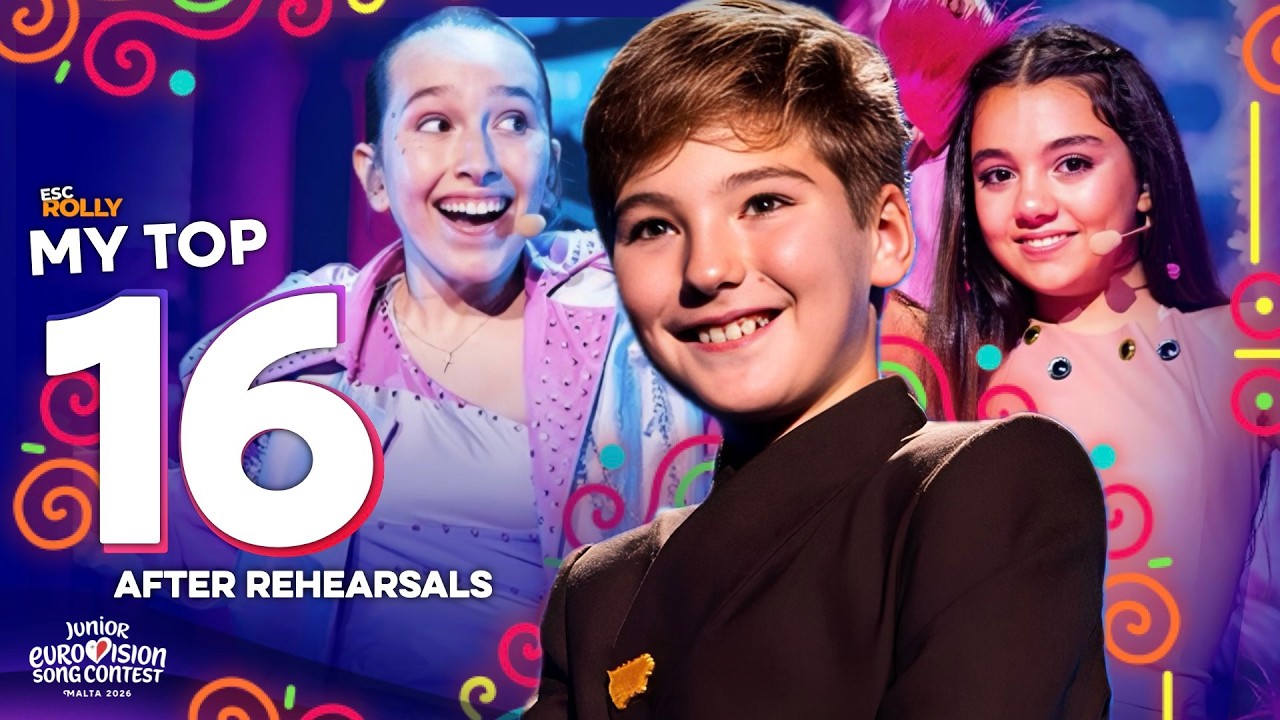 Junior Eurovision 2026 | My Top 16 - AFTER REHEARSALS