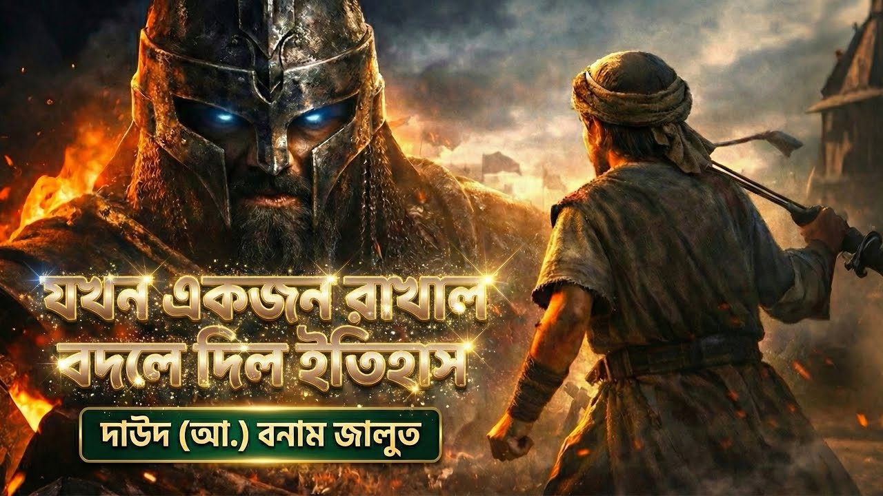 যখন একজন রাখাল বদলে দিল ইতিহাস | দাউদ (আ.) বনাম জালুত | islamic story.