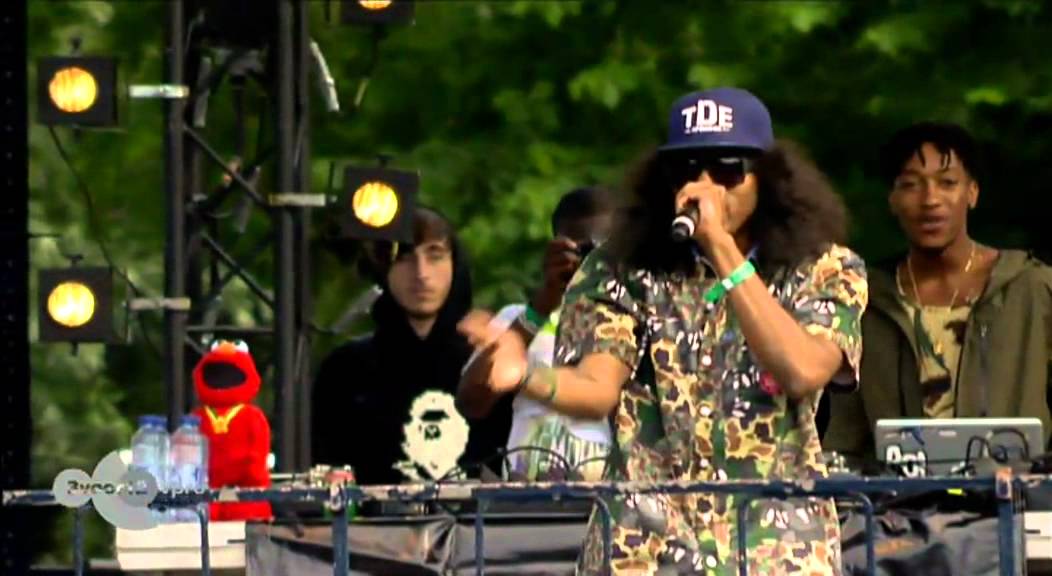 Ab Soul - Terrorist Threats Live Op Appelsap 2012