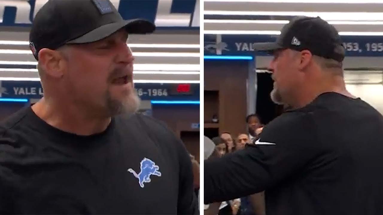 Lions Locker Room Celebration | Dan Campbell Locker Room Speech