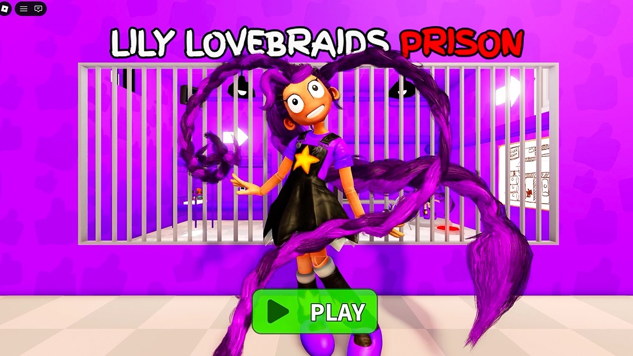 LILY LOVEBRAIDS PRISON RUN - ROBLOX OBBY Gameplay Walkthrough Part 1