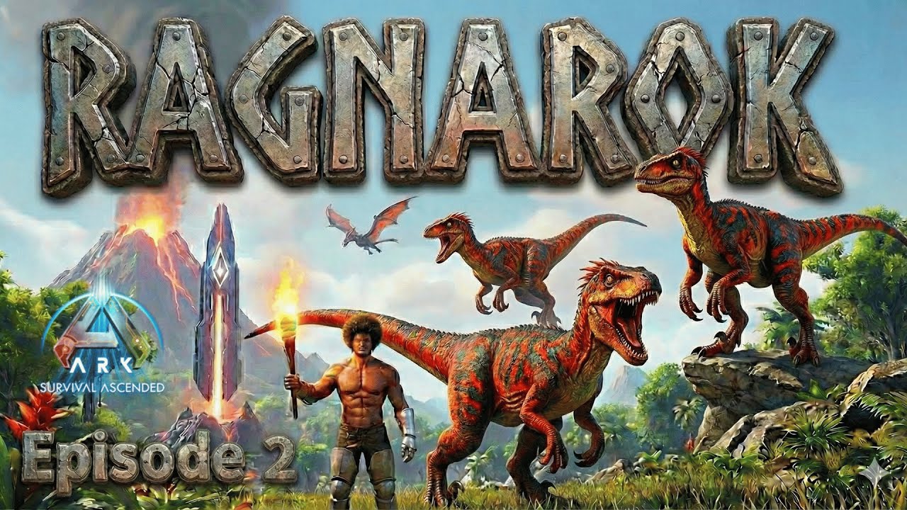 Ark Survival Ascended Raptor Hunting on Ragnarok - #asa #dino