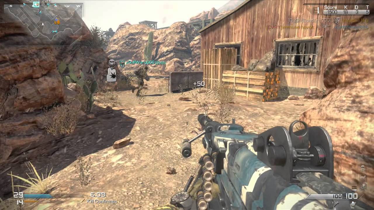 Goldrush Wolf Pack Killstreak (Ghosts Nemesis DLC)-Ghosts Live Comm #21