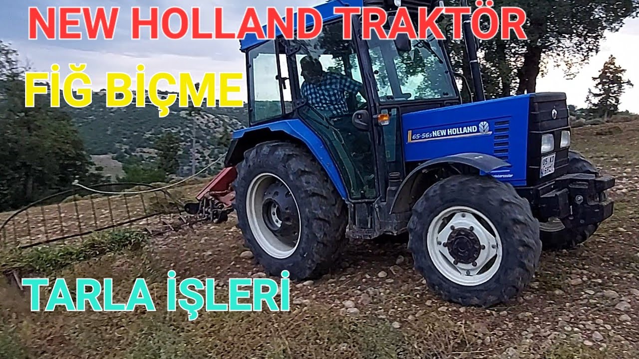 NEW HOLLAND TRAKTÖR-FİĞ BİÇME MAKİNESİ