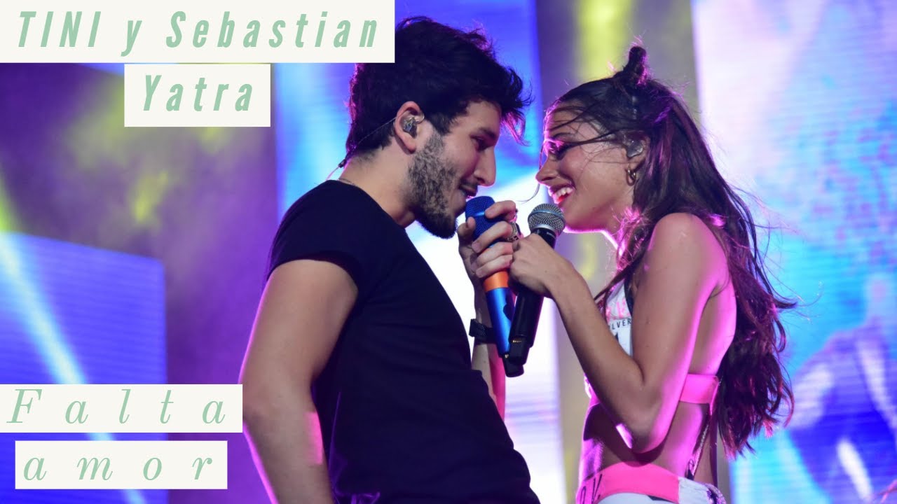 TINI and Sebastian Yatra-Falta amor (fanmade video)