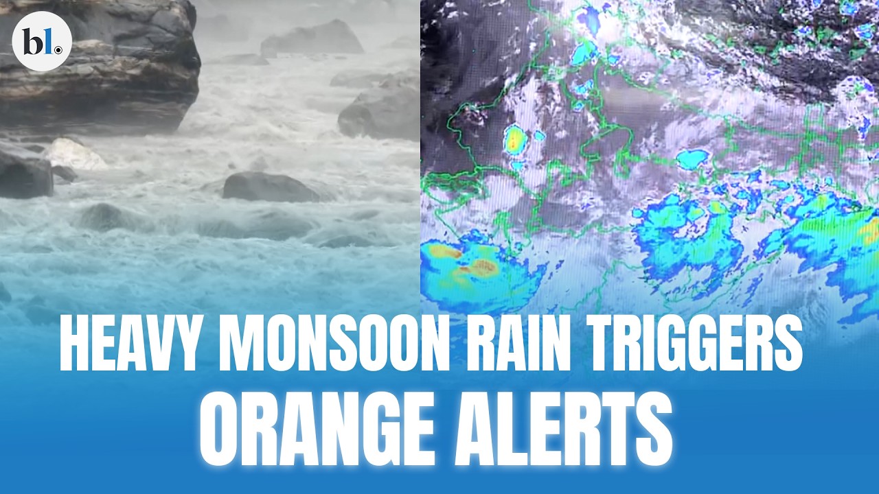 Heavy monsoon rain triggers alerts across Himachal Pradesh, Uttarakhand