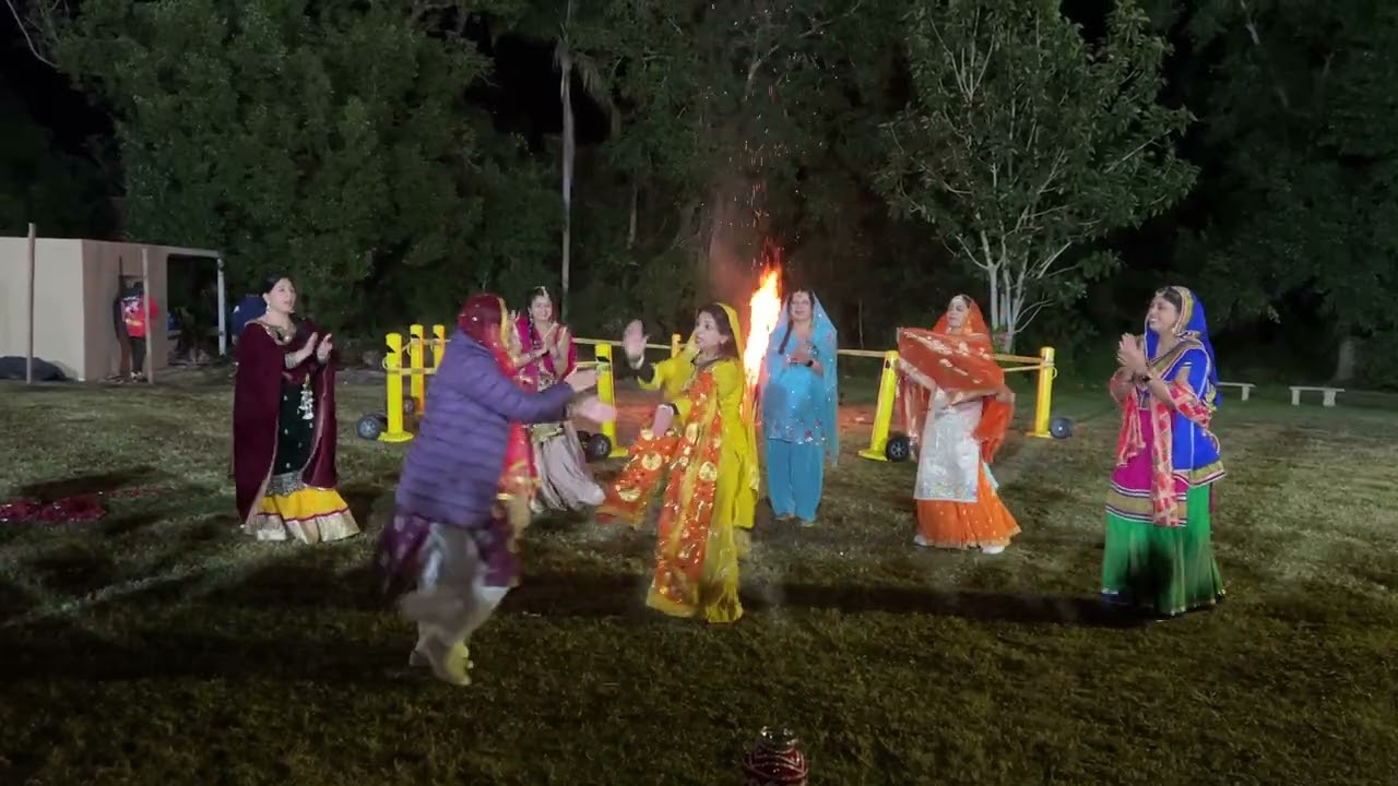 Lohri festival - temple dance