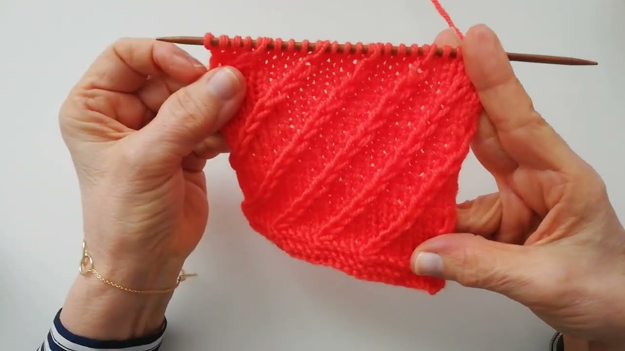 Punto Cadena  🔗  Diagonal con dos agujas.