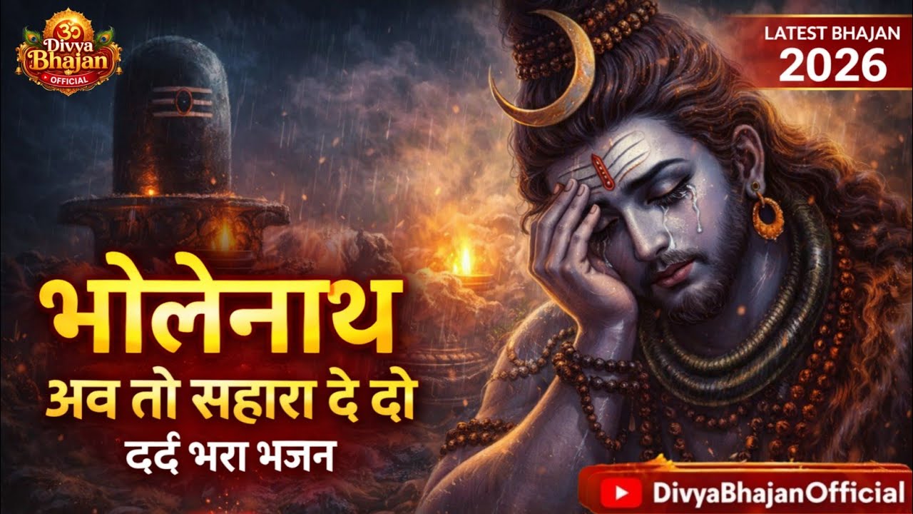 🔱 भोलेनाथ अब तो सहारा दे दो | दर्द भरा शिव भजन 2026 | Bholenath Sad Bhajan | DivyaBhajanOfficial