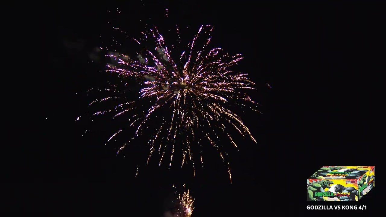 Godzilla VS Kong 48 Shots - GoodFellas Fireworks
