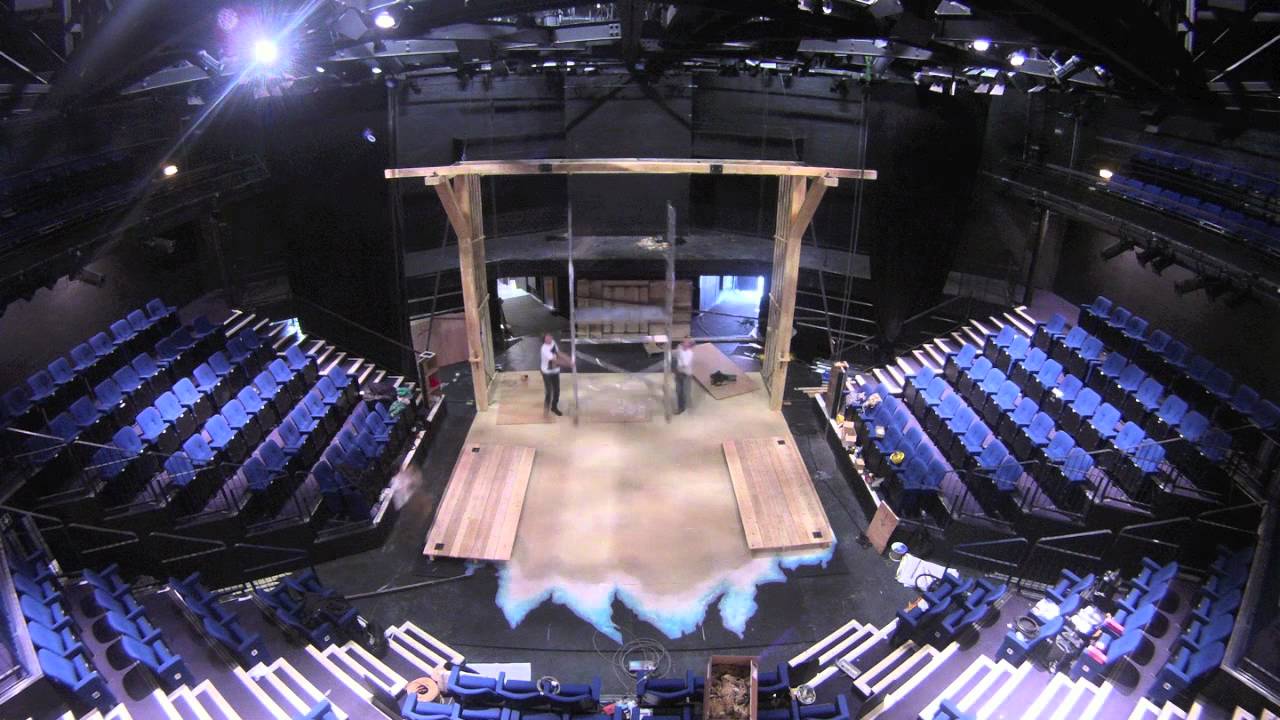 Our Country's Good set build timelapse, Octagon Theatre Bolton