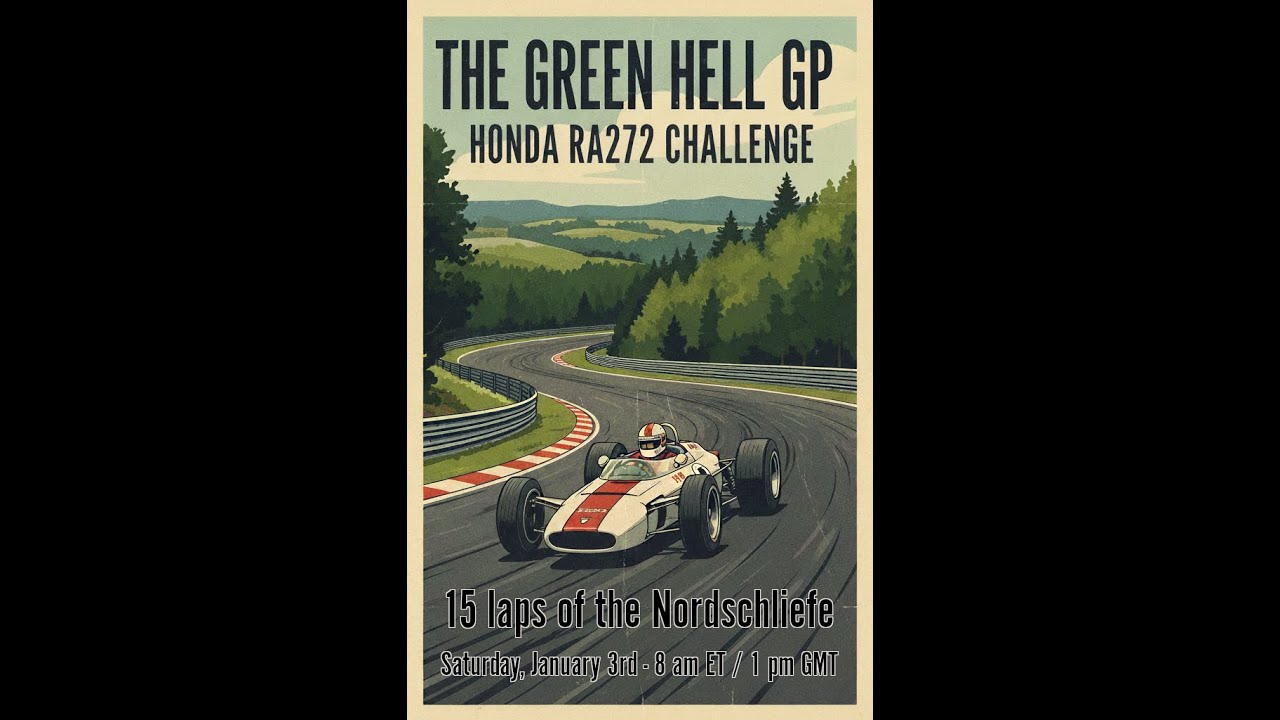 Live - Green Hell GP - Send Help! - Let's race and chat!