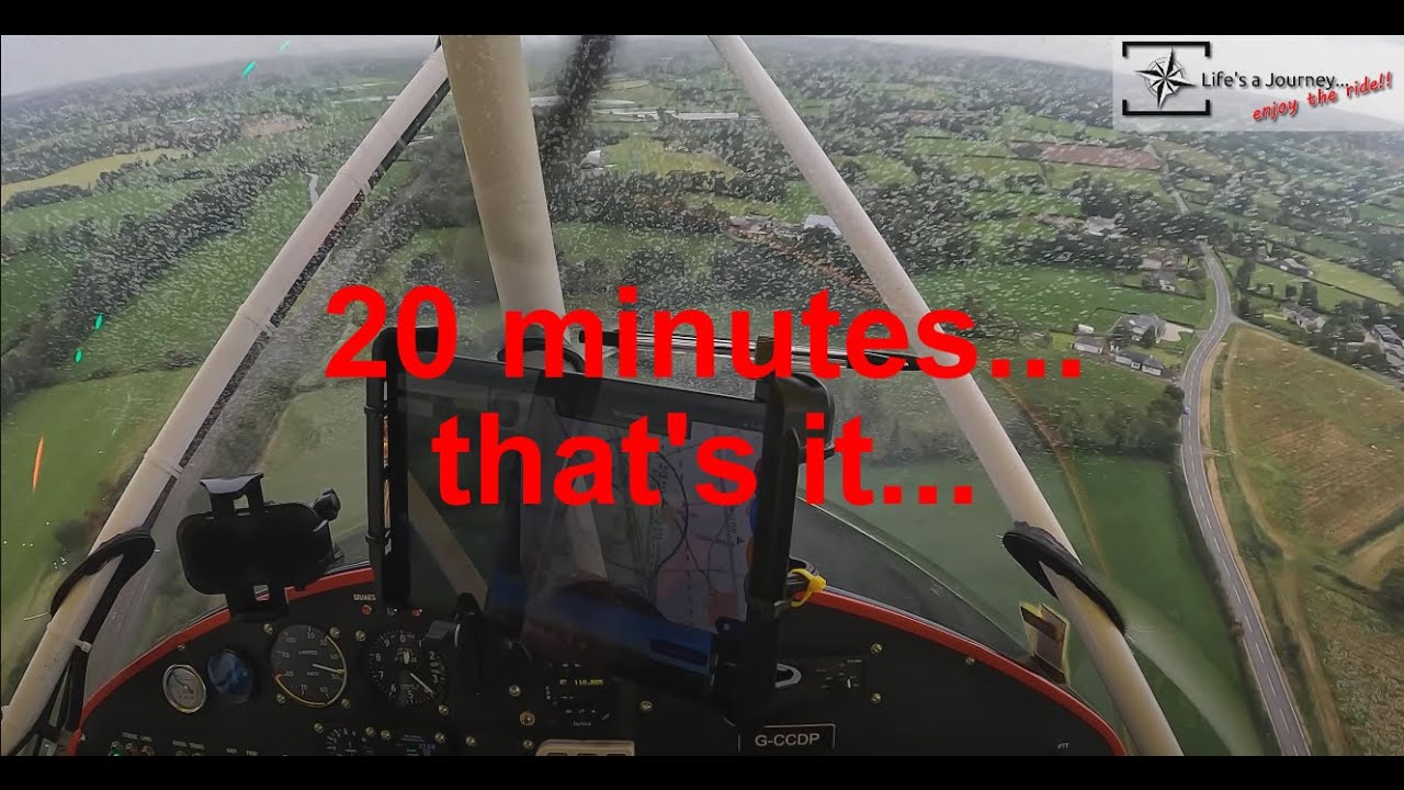 20 Minutes... all there is and that is pushing it...
