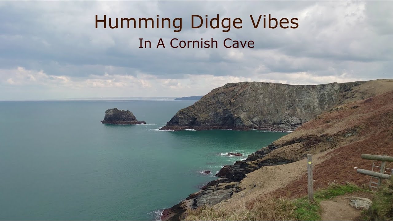 Playing Didgeridoo In A Local Cave
