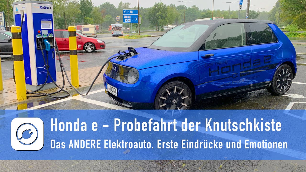 Honda e - Elektroauto Probefahrt - Sind Verbrauch und Reichweite akzeptabel?