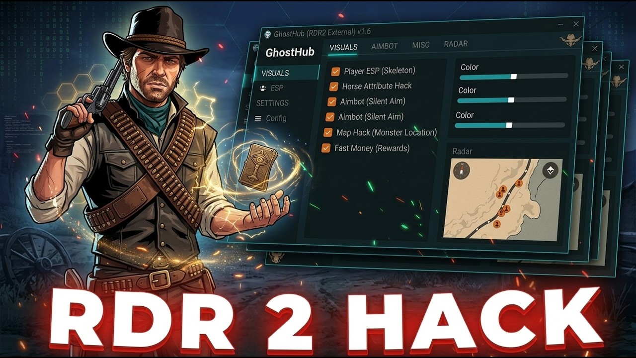 RDR2 Hack 2026 - Money, Gold, Teleport & Online Free Hacks