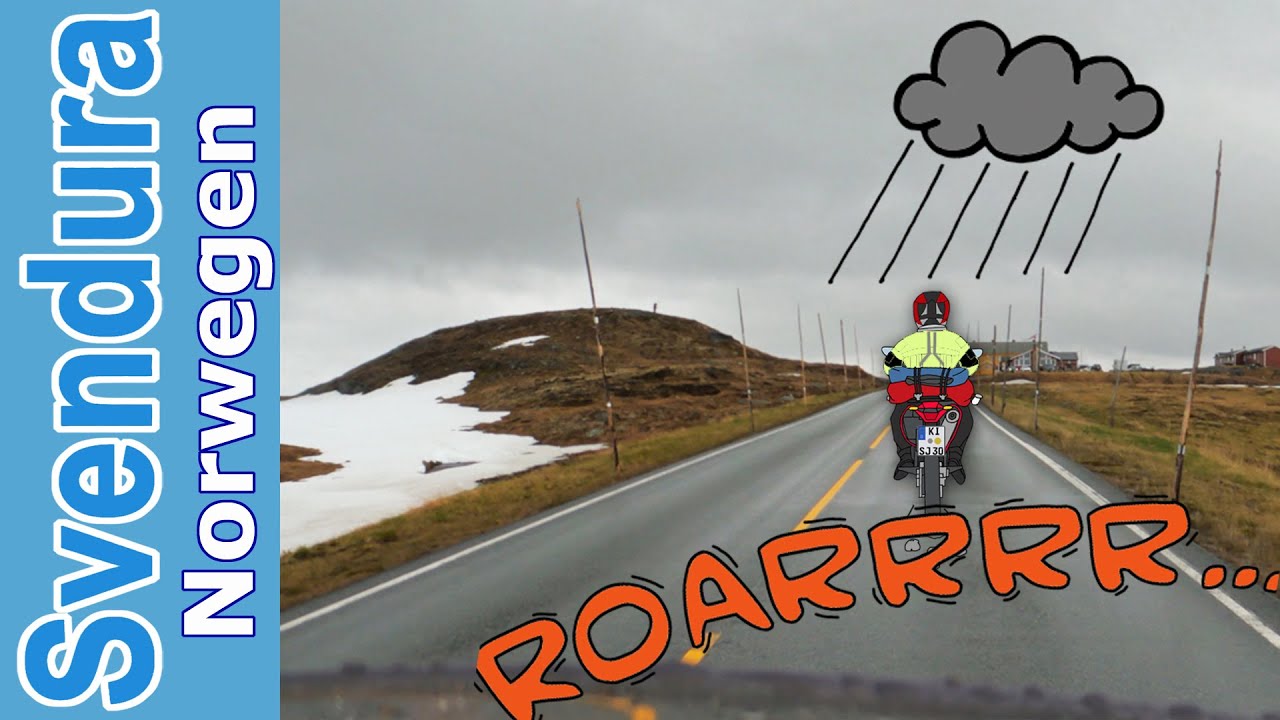 Motorradtour Hardangervidda, Norwegen
