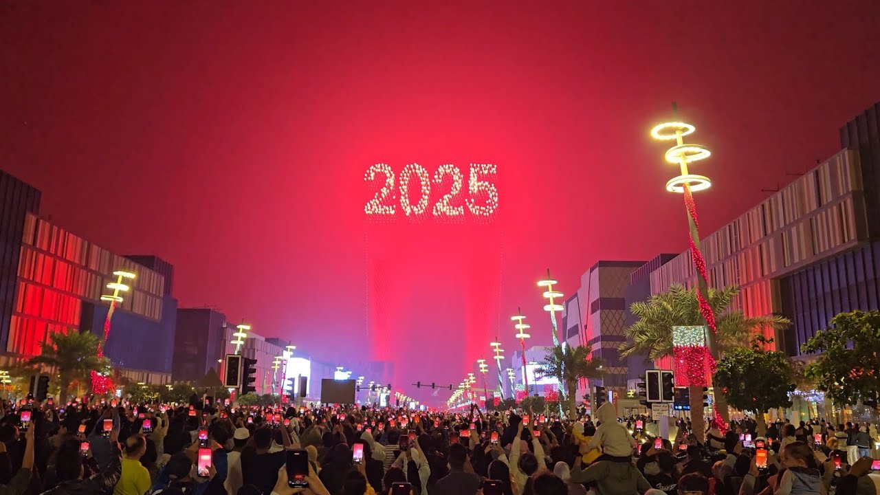 Qatar 2025 New Year’s Fireworks Show – A Spectacular Celebration