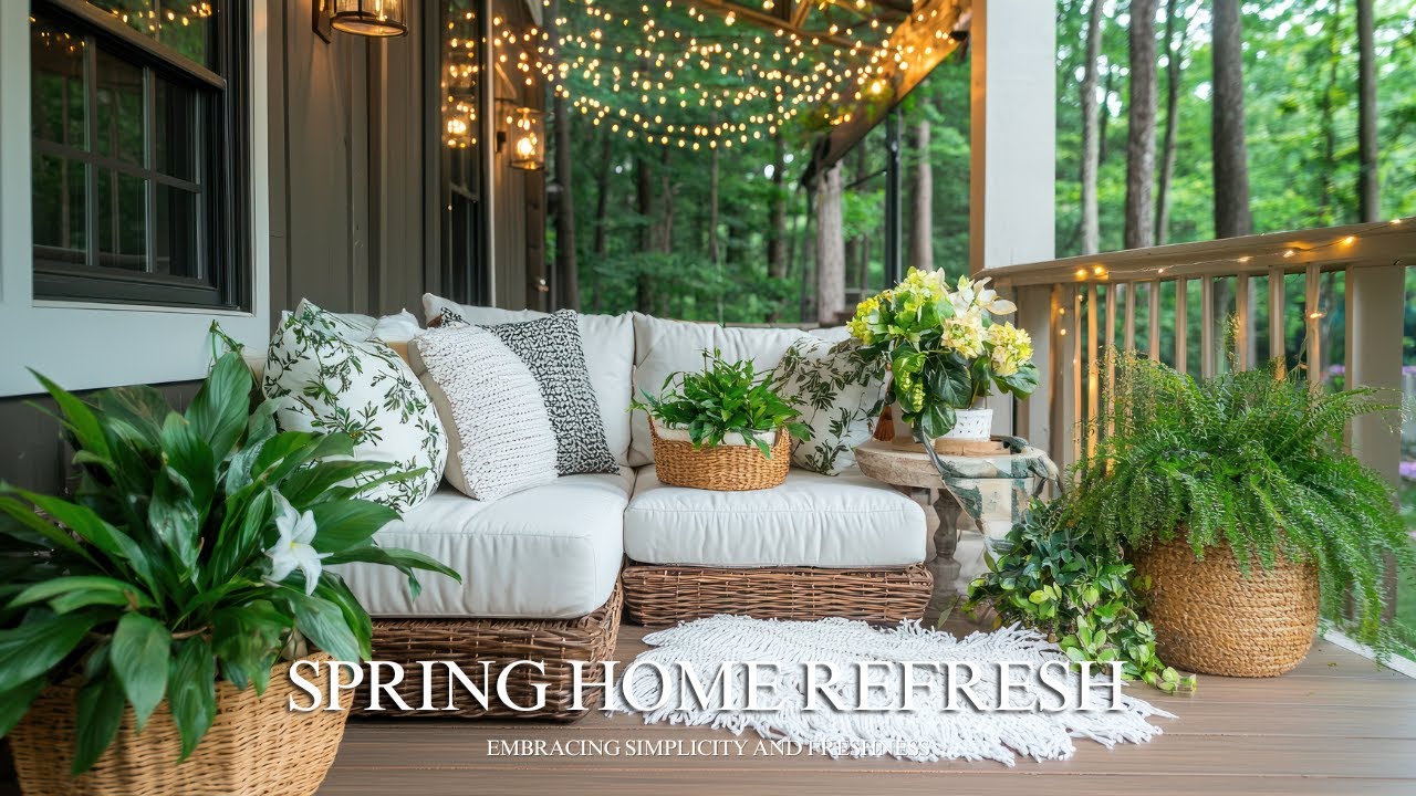 Spring Home Refresh: Top Minimalist Decor Trends for a Light & Airy Space