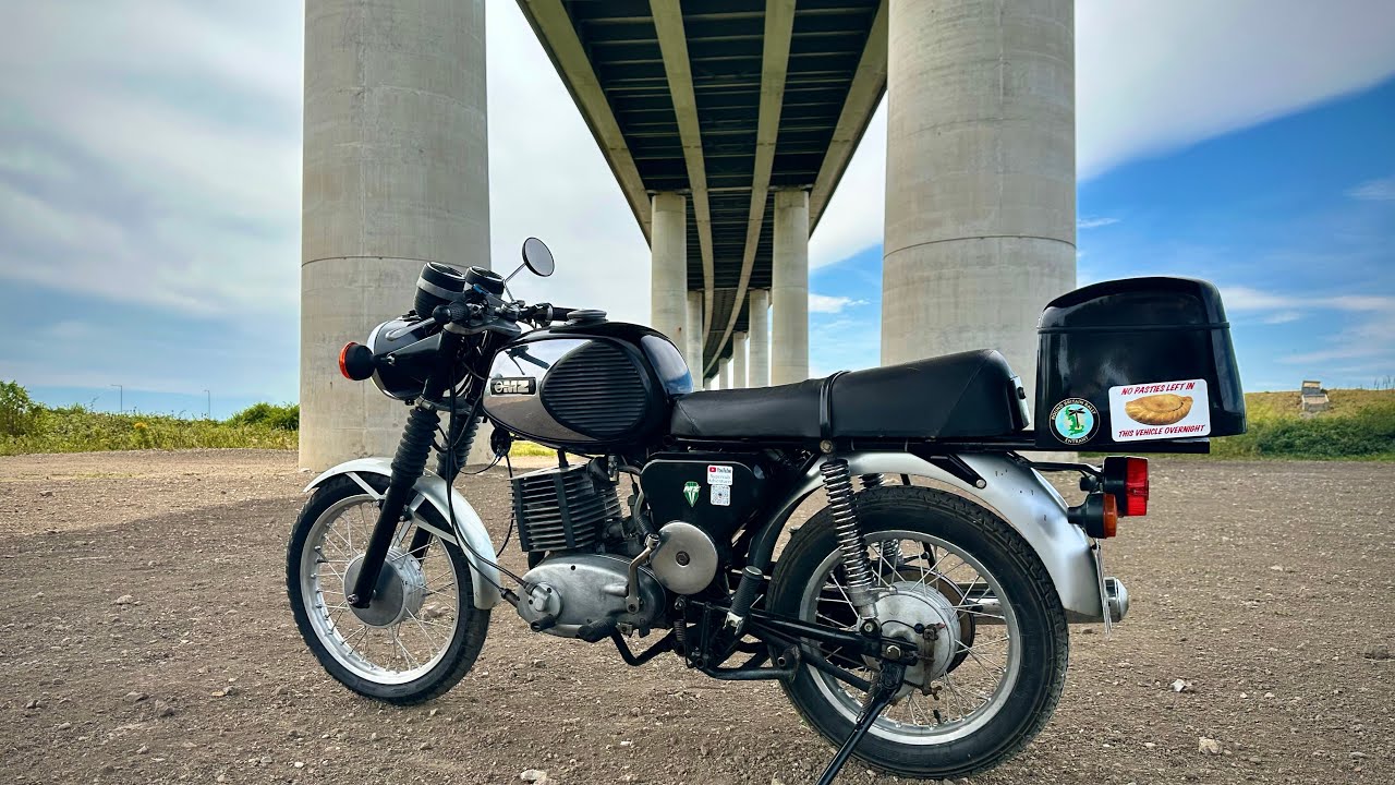 MZ TS250/1 Supa five. First proper ride.