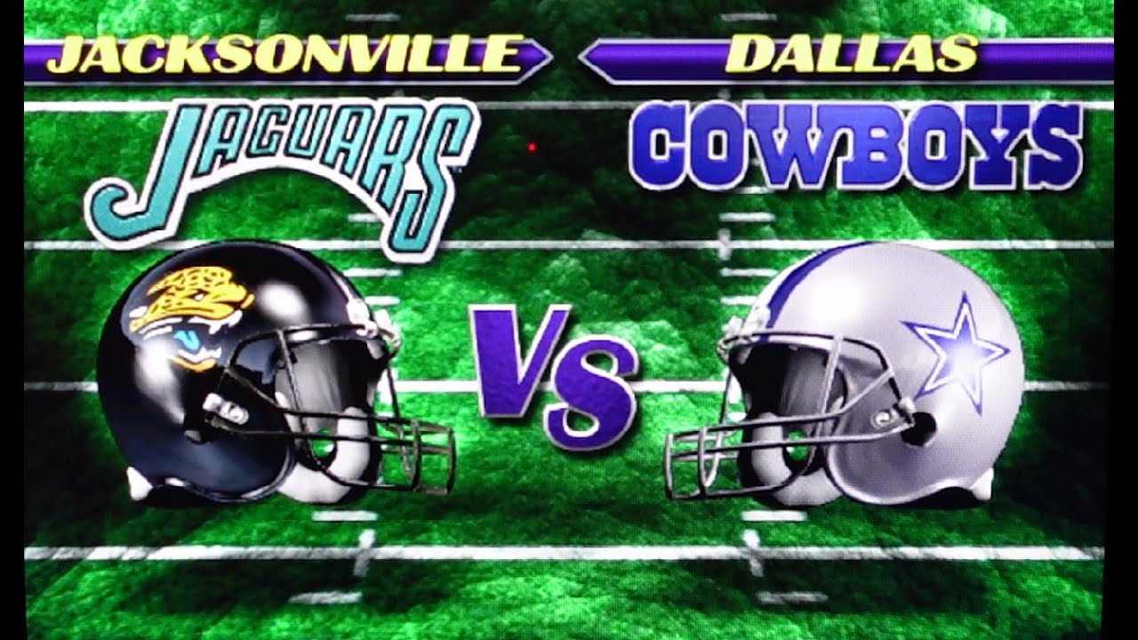 NFL Blitz - Arcade1UP Gameplay - Jaguars vs Cowboys